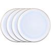 imageStone lain Florian Contemporary Porcelain Bowl Set Modern Gold and WhiteJosephine  Lavender