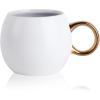imageStone lain Florian Contemporary Porcelain Bowl Set Modern Gold and WhiteJosephine  Lavender