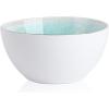 imageStone lain Florian Contemporary Porcelain Bowl Set Modern Gold and WhiteJosephine  Mint