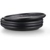 imageStone lain Florian Contemporary Porcelain Bowl Set Modern Gold and WhiteZora  Black