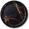 imageStone lain Florian Contemporary Porcelain Bowl Set Modern Gold and WhiteZora  Black