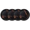 imageStone lain Florian Contemporary Porcelain Bowl Set Modern Gold and WhiteZora  Black