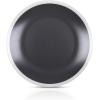 imageStone lain Serenity Stoneware Dish Set 4 Bowls Dark Gray and CreamDark Gray and Cream