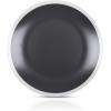 imageStone lain Serenity Stoneware Dish Set 4 Bowls Dark Gray and CreamDark Gray and Cream