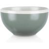 imageStone lain Serenity Stoneware Dish Set 4 Bowls Dark Gray and CreamGreen and Cream