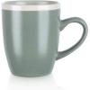 imageStone lain Serenity Stoneware Dish Set 4 Bowls Dark Gray and CreamGreen and Cream