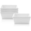 imageStone Lain Grace Stoneware Bowl Set Includes 4 Bowls BlackWhite