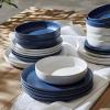 imagePorto by Stone Lain Semplice 12Piece Premium Kitchen ampamp Dining Dinnerware Set Stoneware White Matte Crafted in Portugal Dishwasher and Microwave Safe ScratchResistant Dish Set for 4Macchio  White Matte
