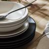imagePorto by Stone Lain Semplice 12Piece Premium Kitchen ampamp Dining Dinnerware Set Stoneware White Matte Crafted in Portugal Dishwasher and Microwave Safe ScratchResistant Dish Set for 4Semplice  White Matte