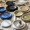 imagePorto by Stone Lain Semplice 12Piece Premium Kitchen ampamp Dining Dinnerware Set Stoneware White Matte Crafted in Portugal Dishwasher and Microwave Safe ScratchResistant Dish Set for 4Semplice  White Matte