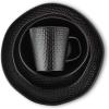 imageStone Lain Abigail 16Piece Dinnerware Set Stoneware BlackBlack