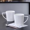 imageStone Lain Bone China Pinpoint Embossed 16 Piece Dinnerware Set WhiteMadeline  White