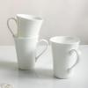 imageStone Lain Bone China Pinpoint Embossed 16 Piece Dinnerware Set WhiteSwirl  White