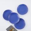 imageStone Lain Clara 16Piece Dinnerware Set Porcelain Burgundy Service For 4Blue