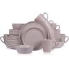 imageStone Lain Jade Stoneware Dinnerware 16Piece Service for 4 TaupeTaupe