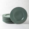 imageStone Lain Lusso Stoneware Dinnerware Set 16Piece  Service for 4 WhiteStone