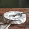 imageStone Lain Lusso Stoneware Dinnerware Set 16Piece  Service for 4 WhiteWhite