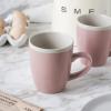 imageStone Lain Serenity 16Piece Stoneware Dinnerware 2Tone Speckles Dark Gray and CreamPink and Cream