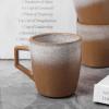 imageStone Lain Vince Stoneware Reactive Glaze Dinnerware Set 16 Piece Service for 4 GrayVince Brown