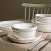 imageStone Lain Virtuo 24Piece Dinnerware Set Porcelain WhiteWhite