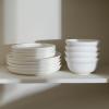 imageStone Lain Virtuo 24Piece Dinnerware Set Porcelain WhiteWhite