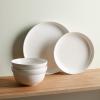 imageStone Lain Virtuo 24Piece Dinnerware Set Porcelain WhiteWhite