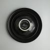 imageStone by Mercer Project Nendo Stoneware Dinnerware Set 16Piece  Service for 4 BlackBlack