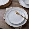 imageStone lain Romy Stoneware Dinnerware Set 16Piece Service for 4 White