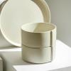 imageStone Lain Bao 24Piece Dinnerware Set Stoneware CharcoalBeige