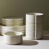 imageStone Lain Bao 24Piece Dinnerware Set Stoneware CharcoalBeige