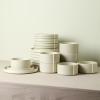 imageStone Lain Bao 24Piece Dinnerware Set Stoneware CharcoalBeige