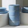imageStone Lain Bao 24Piece Dinnerware Set Stoneware CharcoalBlue
