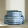 imageStone Lain Bao 24Piece Dinnerware Set Stoneware CharcoalBlue