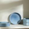 imageStone Lain Bao 24Piece Dinnerware Set Stoneware CharcoalBlue
