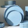 imageStone Lain Bao 24Piece Dinnerware Set Stoneware CharcoalBlue