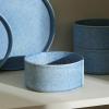 imageStone Lain Bao 24Piece Dinnerware Set Stoneware CharcoalBlue
