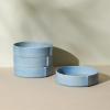 imageStone Lain Bao 24Piece Dinnerware Set Stoneware CharcoalBlue