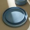 imageStone Lain Bao 24Piece Dinnerware Set Stoneware CharcoalBlue