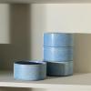imageStone Lain Bao 24Piece Dinnerware Set Stoneware CharcoalBlue