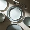 imageStone Lain Bao 24Piece Dinnerware Set Stoneware CharcoalBlueGrey