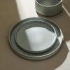 imageStone Lain Bao 24Piece Dinnerware Set Stoneware CharcoalBlueGrey