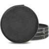 imageStone Lain Bao 24Piece Dinnerware Set Stoneware CharcoalCharcoal
