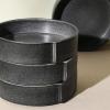 imageStone Lain Bao 24Piece Dinnerware Set Stoneware CharcoalCharcoal