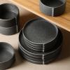 imageStone Lain Bao 24Piece Dinnerware Set Stoneware CharcoalCharcoal