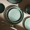imageStone Lain Bao 24Piece Dinnerware Set Stoneware CharcoalGreen