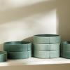imageStone Lain Bao 24Piece Dinnerware Set Stoneware CharcoalGreen
