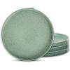 imageStone Lain Bao 24Piece Dinnerware Set Stoneware CharcoalGreen
