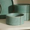 imageStone Lain Bao 24Piece Dinnerware Set Stoneware CharcoalGreen