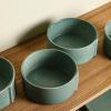 imageStone Lain Bao 24Piece Dinnerware Set Stoneware CharcoalGreen