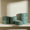 imageStone Lain Bao 24Piece Dinnerware Set Stoneware CharcoalGreen